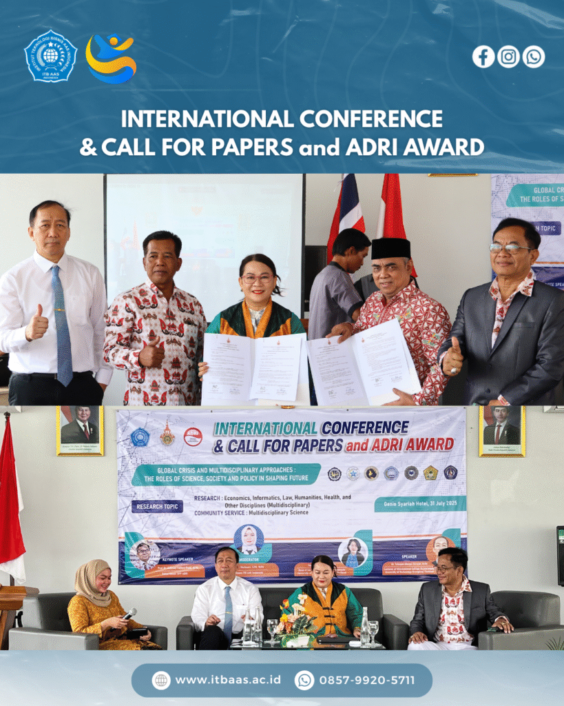ITB AAS INDONESIA GELAR INTERNATIONAL CONFERENCE & CALL FOR PAPERS DAN ...