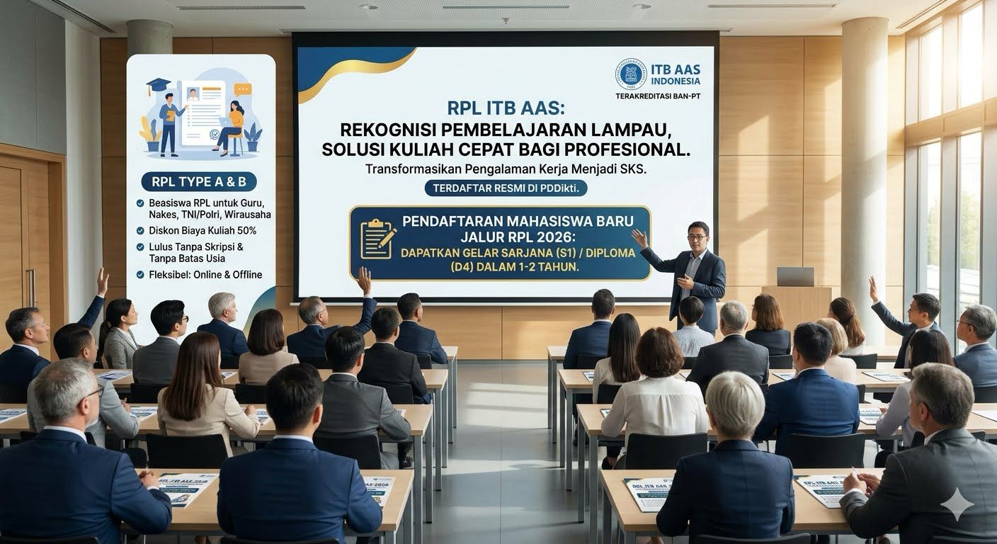 Jalur RPL ITB AAS Lebih Murah & Fleksibel