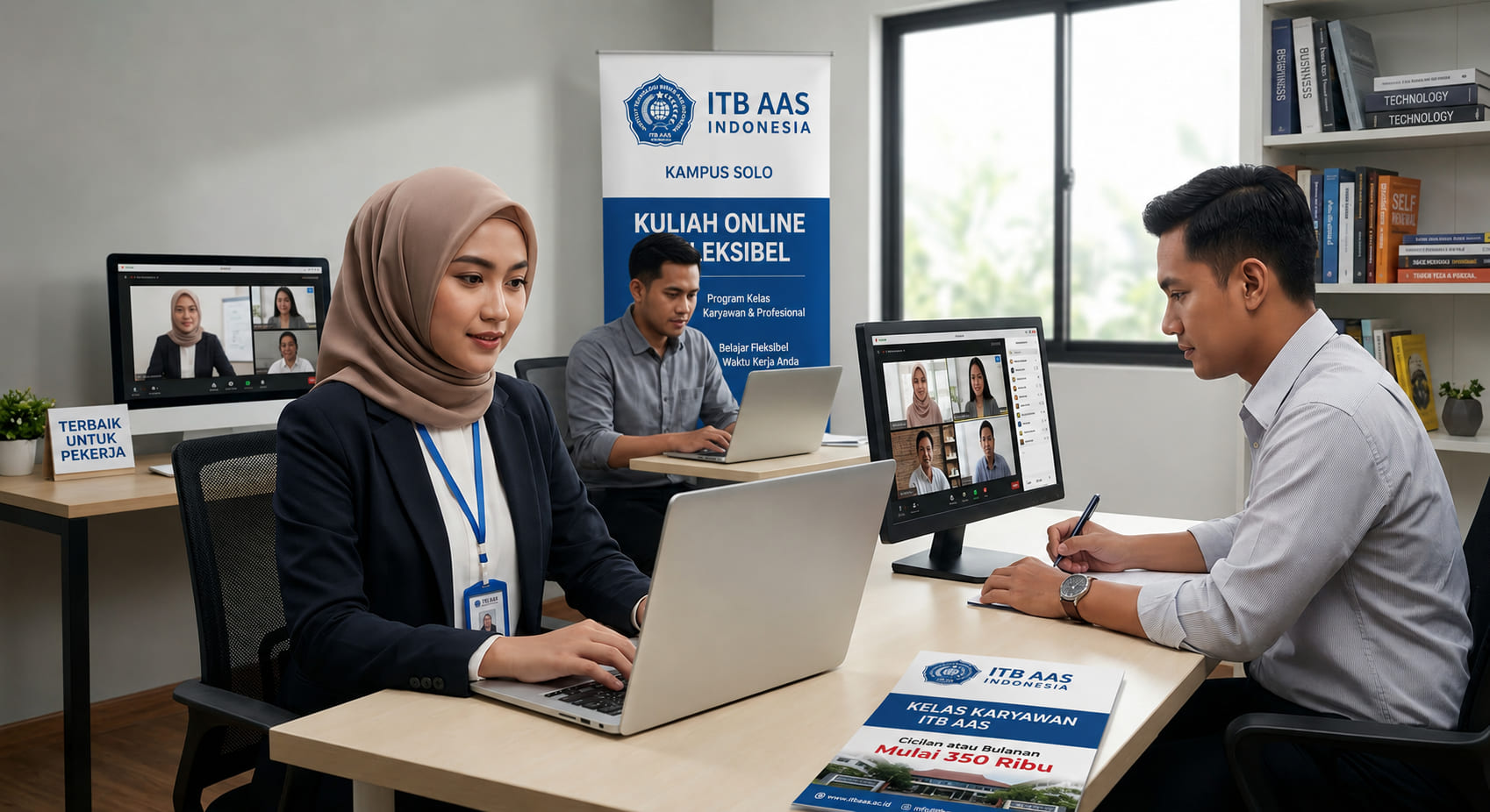 Kuliah Online Kelas Karyawan Solo dengan biaya terjangkau dan sistem pembelajaran modern