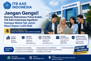 Kampus Berkualitas Biaya Terjangkau | ITB AAS Indonesia