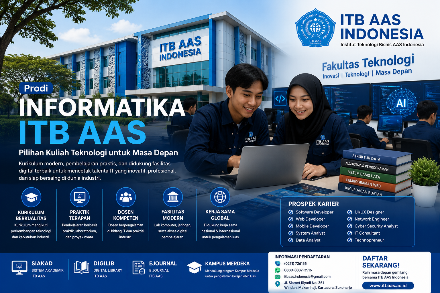 Prodi Informatika ITB AAS: Pilihan Kuliah Teknologi Solo