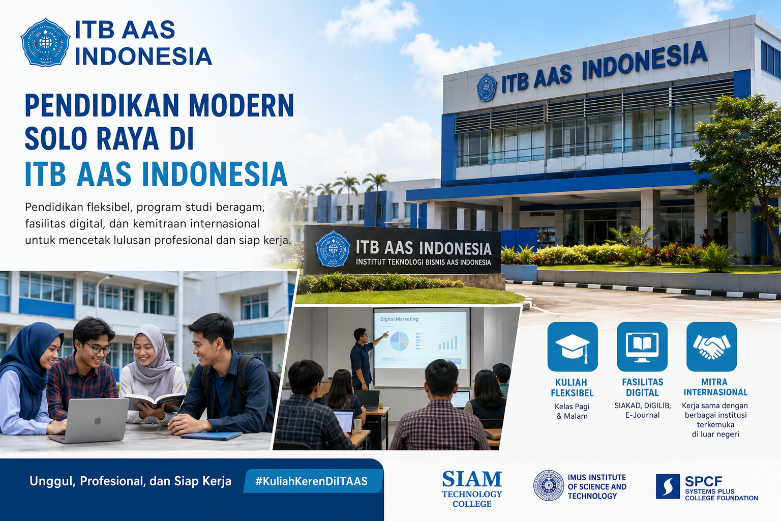 Pendidikan Modern Solo Raya di ITB AAS Indonesia