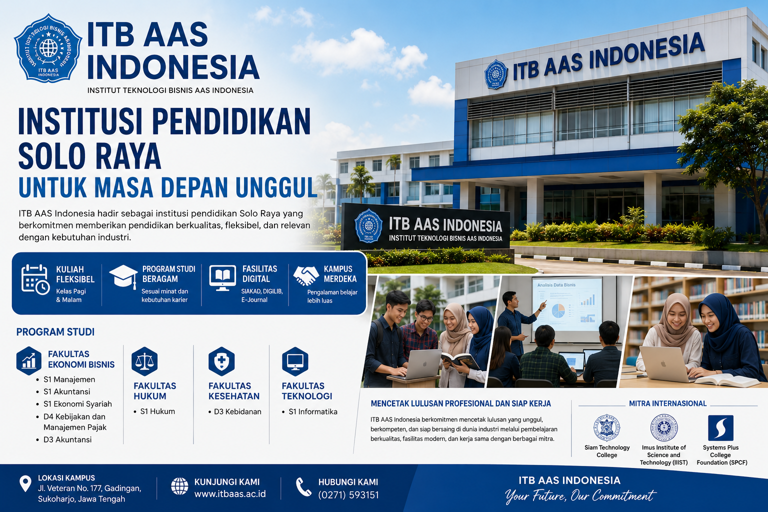 Institusi Pendidikan Solo Raya untuk Masa Depan Unggul