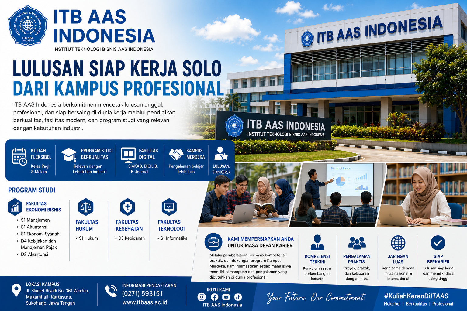 Lulusan Siap Kerja Solo dari Kampus Profesional