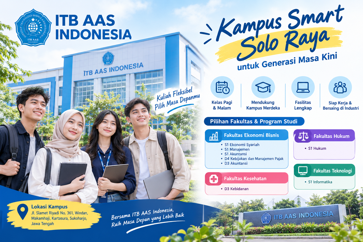 Kampus Smart Solo Raya untuk Generasi Masa Kini