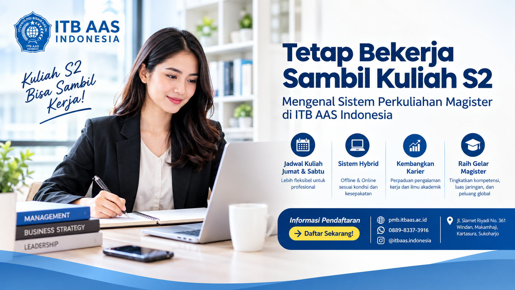 Tetap Bekerja Sambil Kuliah S2